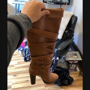 Michael Kors Greenwich Leather Women’s Boots